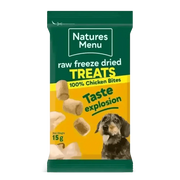 Natures Menu Freeze Dried Chicken Bites Dog Treats for Quality Chicken Nutrition