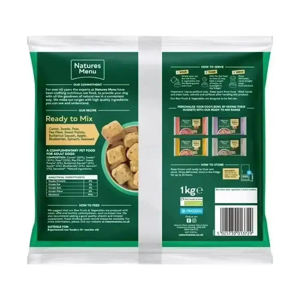 Natures Menu Fruit and Vegetable Nuggets - Natural Pet Shop