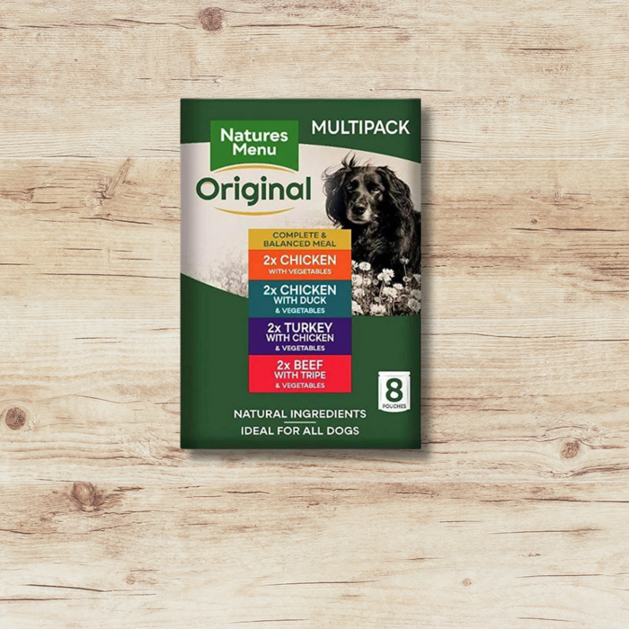 Natures Menu Dog Food Pouch - Multipack 8 x 300g