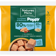 Natures Menu Complete & Balanced Puppy Chicken with Salmon and Brown Rice Complete Food | Natural raw food for puppies