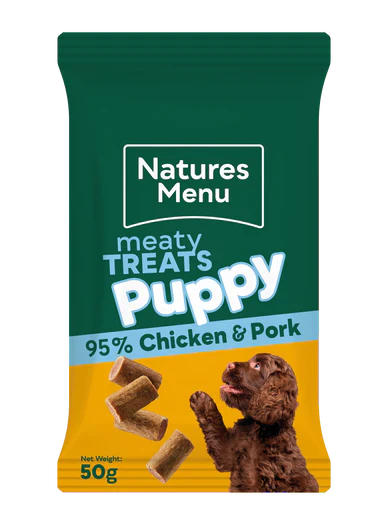 Natures Menu Puppy Treats 60g - Natural Treats For Dogs