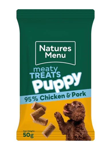 Natures Menu Puppy Treats 60g - Natural Treats For Dogs