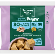 Natures Menu Turkey and Fish Puppy Food for Healthy Growth