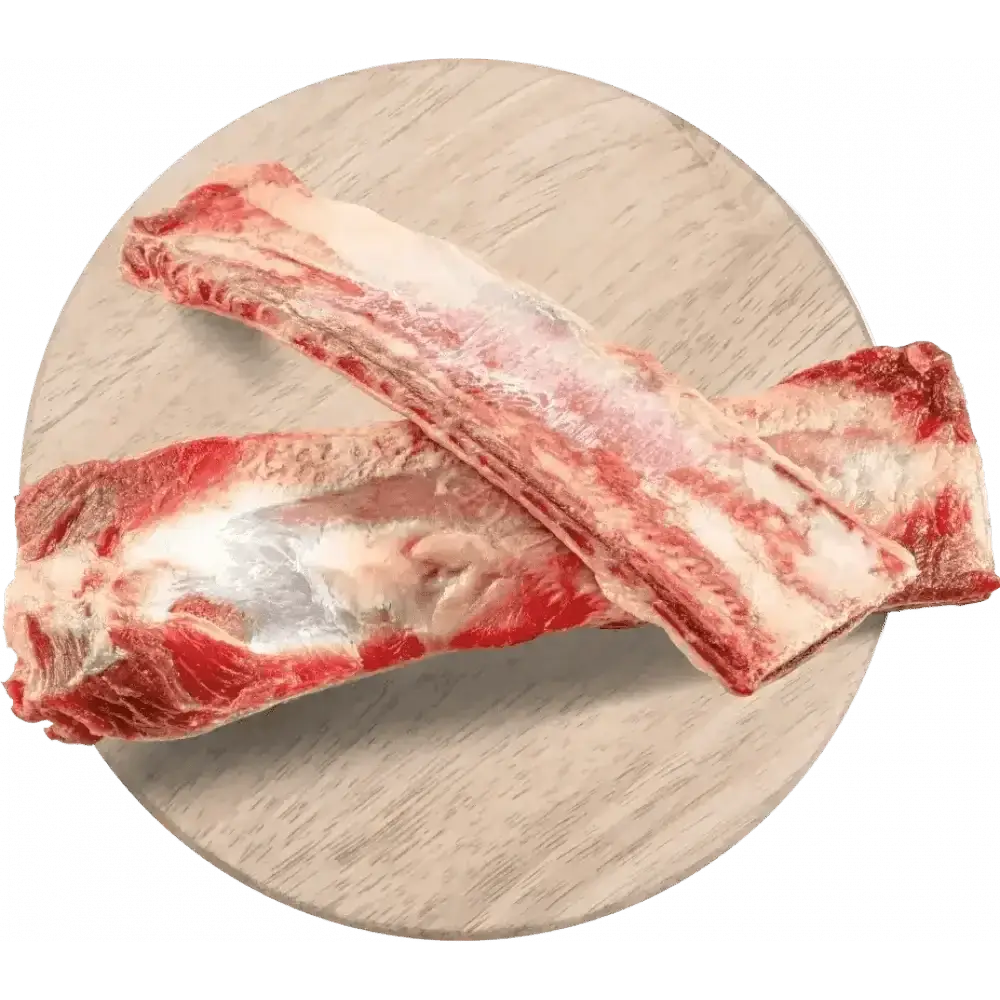 Natures Menu raw beef ribs with bone for adult dogs