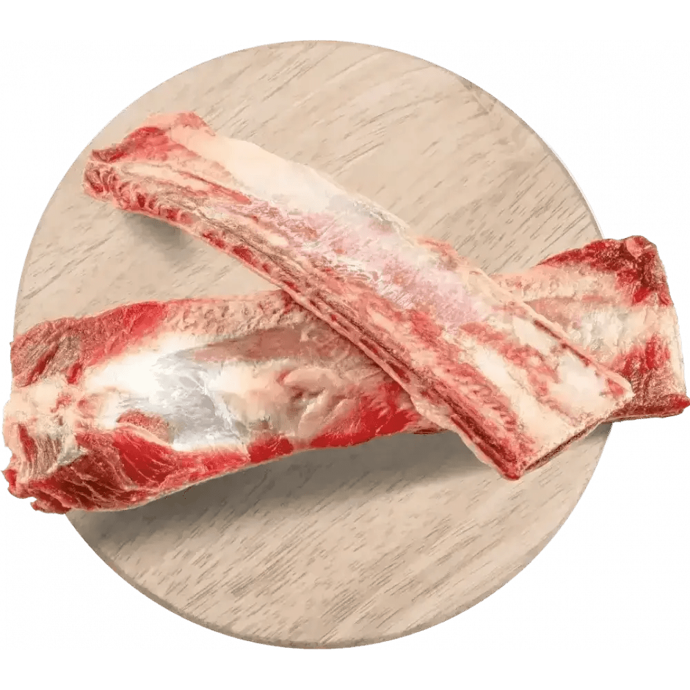 Natures Menu raw beef ribs with bone for adult dogs
