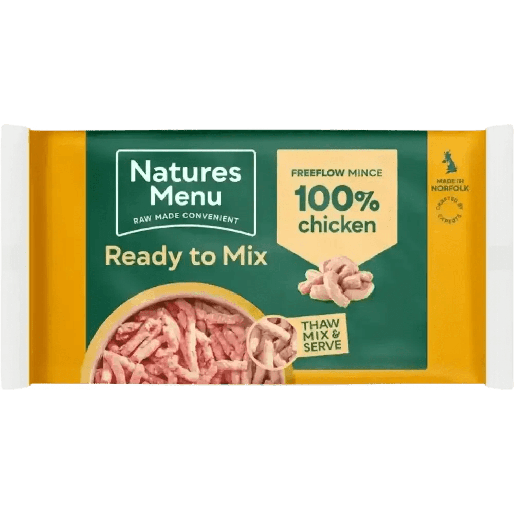 Natures Menu Raw Freeflow 100% Chicken High Quality Mince
