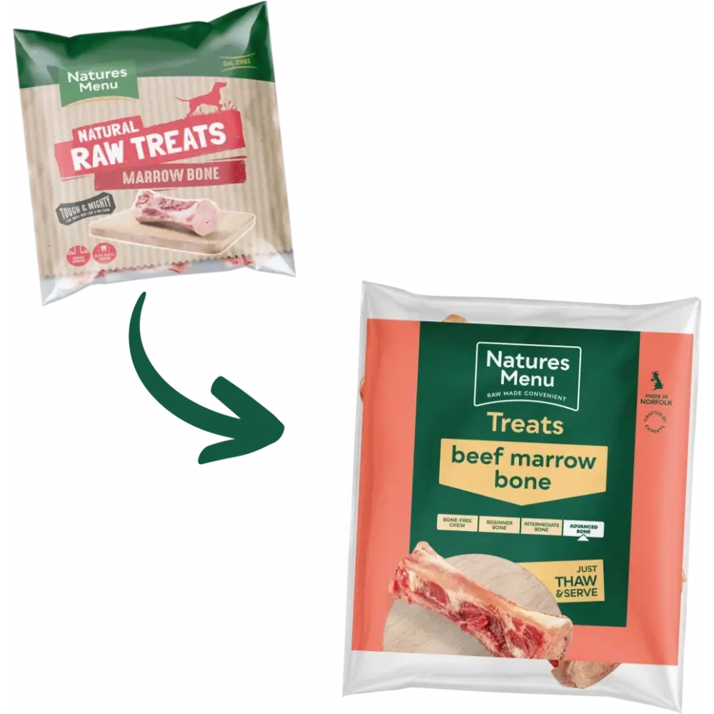 Natures Menu Beef Marrow Bone for Dogs | Natural dog chews