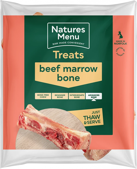 Natures Menu Beef Marrow Bone for Dogs | Natural dog chews