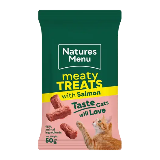 Natures Menu Salmon & Trout Mini Treats for Cats - Cat Treats