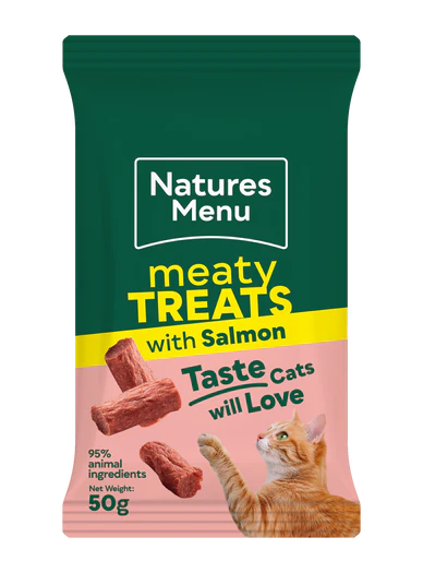 Natures Menu Salmon & Trout Mini Treats for Cats - Cat Treats