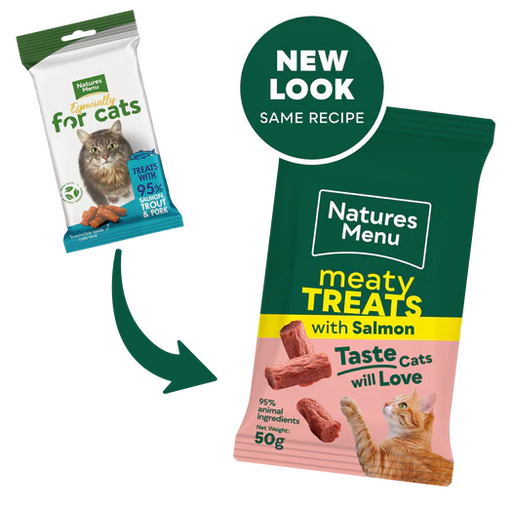 Natures Menu Salmon & Trout Mini Treats for Cats - Cat Treats