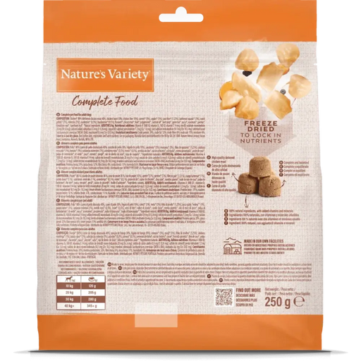 Nature's Variety Complete Freeze Dried Food Adult Chicken 250g Natures Variety