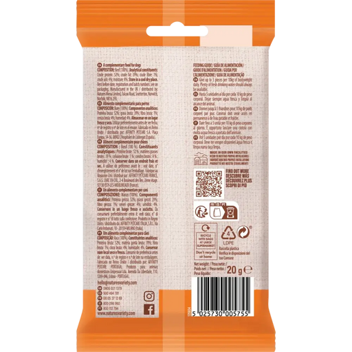 Nature's Variety Freeze Dried Beef Bites 20g Dog Treats Natures Variety