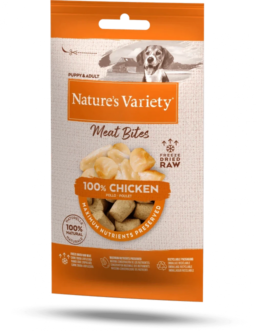 Meaty bites dog food best sale