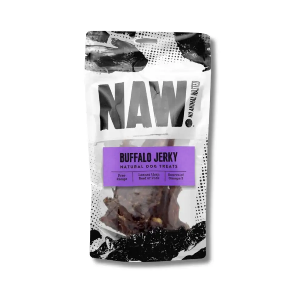 NAW Buffalo Jerky | Natural chews for dogs