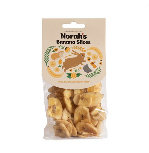 Norah’s Banana Slices - Small Animal Food