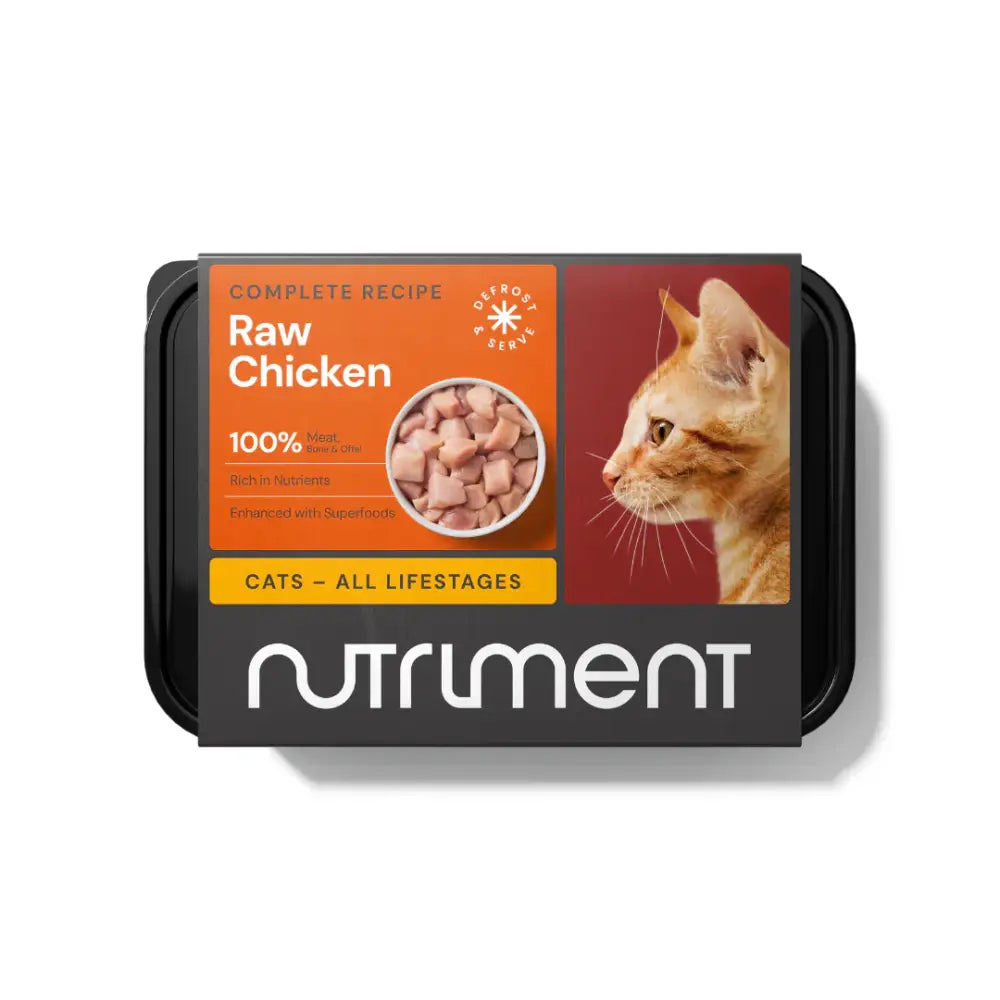Nutriment Cat Raw Chicken 500g - Natural Raw Cat Food