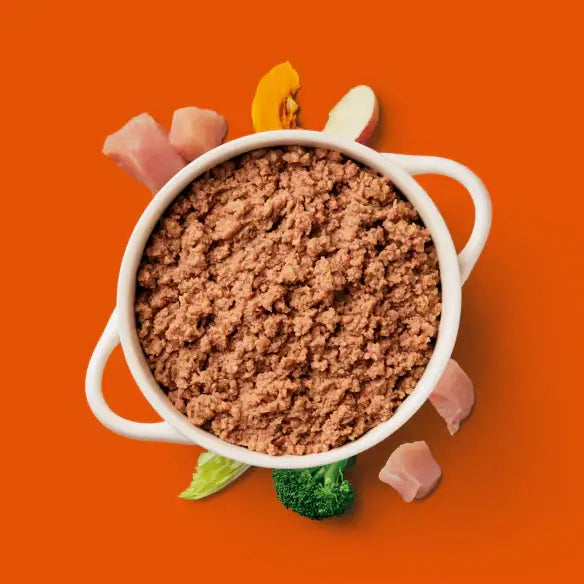 Nutriment Gently Steamed Chicken 395g
Raw Dog Food 