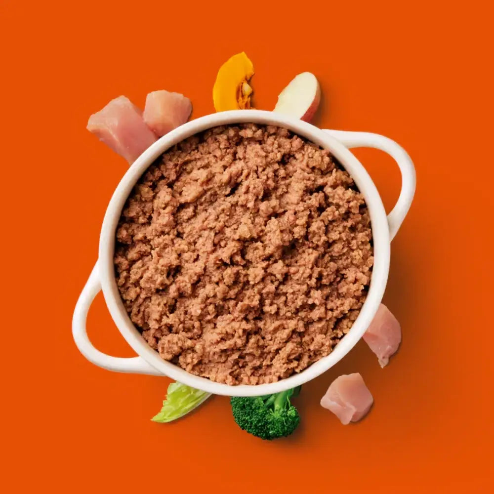 Nutriment Gently Steamed Chicken 395g
Raw Dog Food 