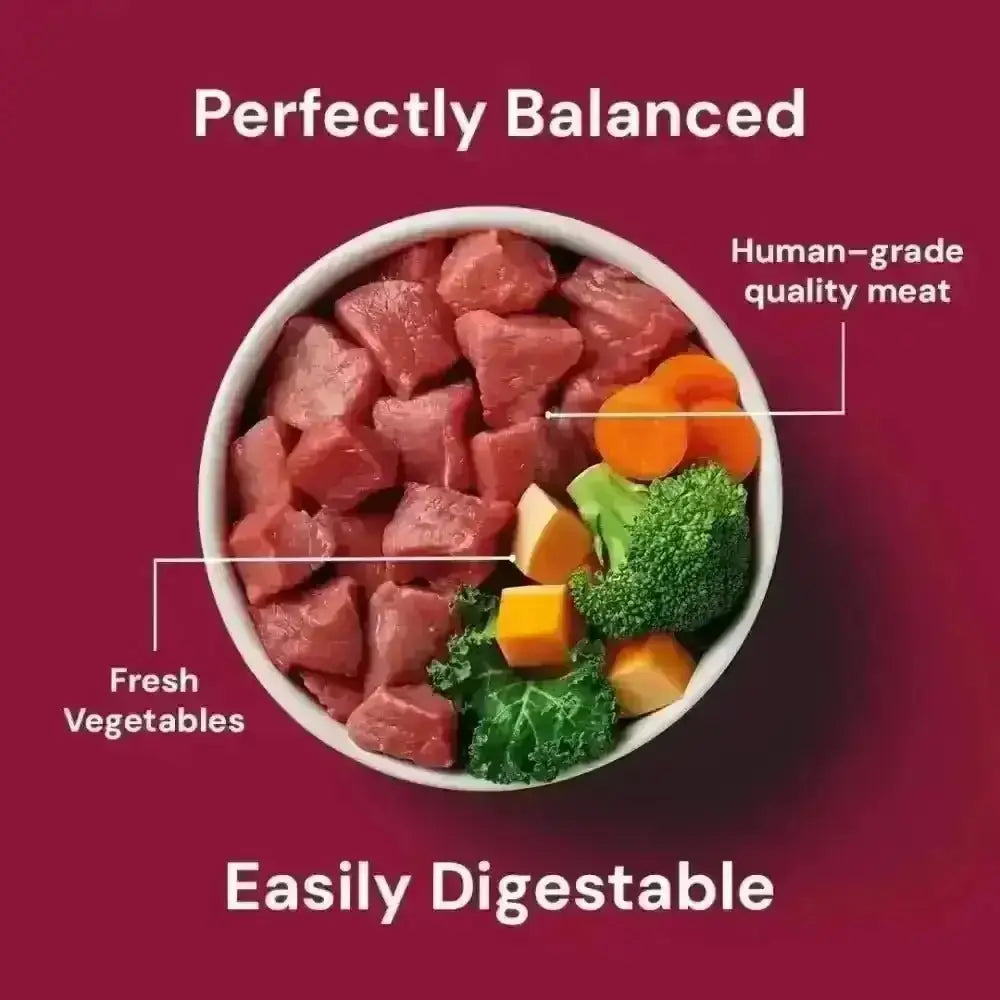 Nutriment’s Raw Boneless Beef Formula with Veggies