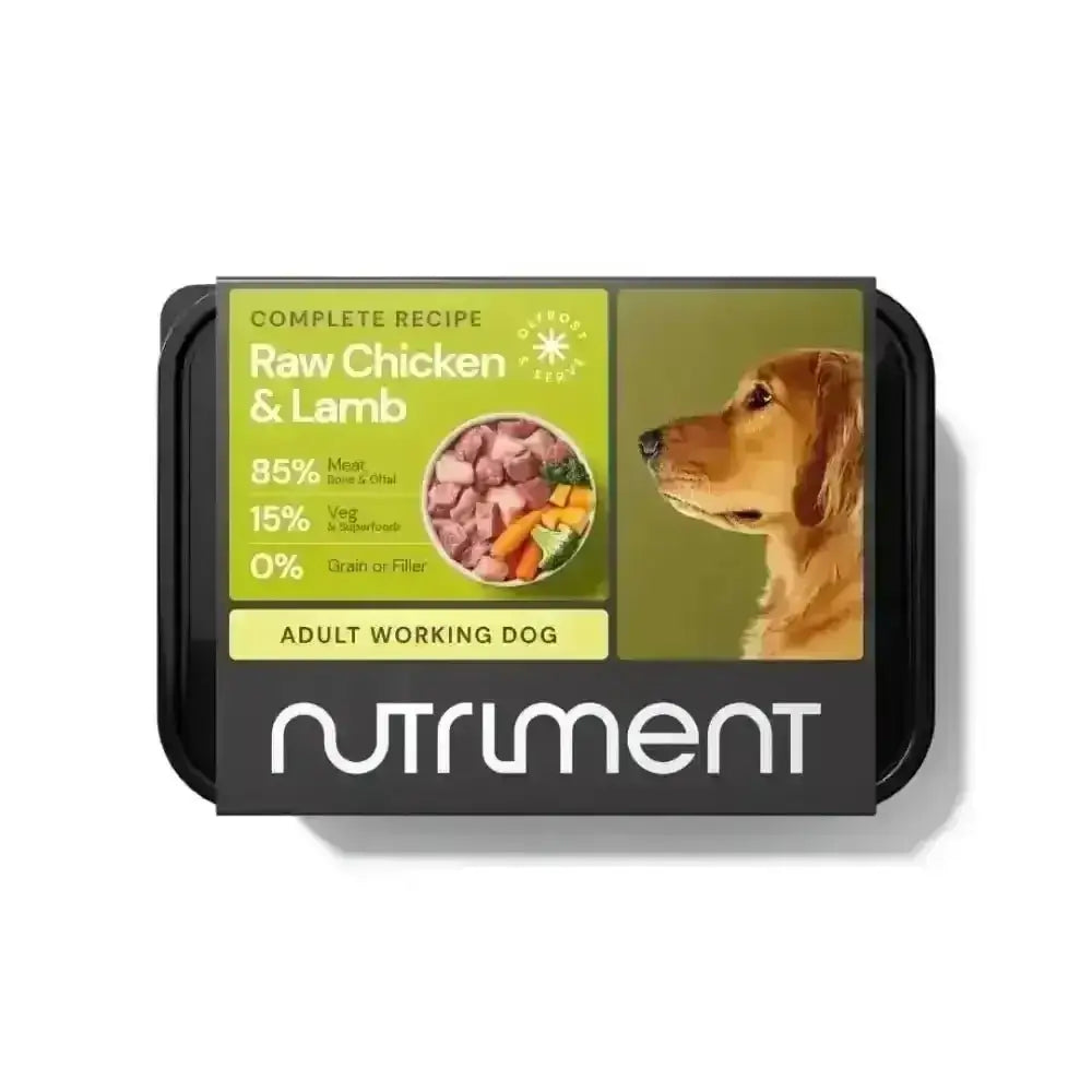 Nutriment Raw Chicken & Lamb 500g Tray: Nutritious Raw Feeding Blend