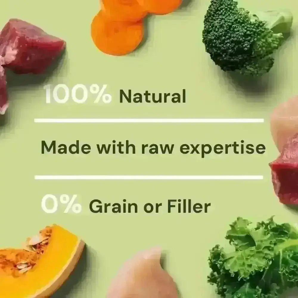 Nutriment Raw Chicken & Lamb 500g: nutritious raw feeding with human-grade quality meat