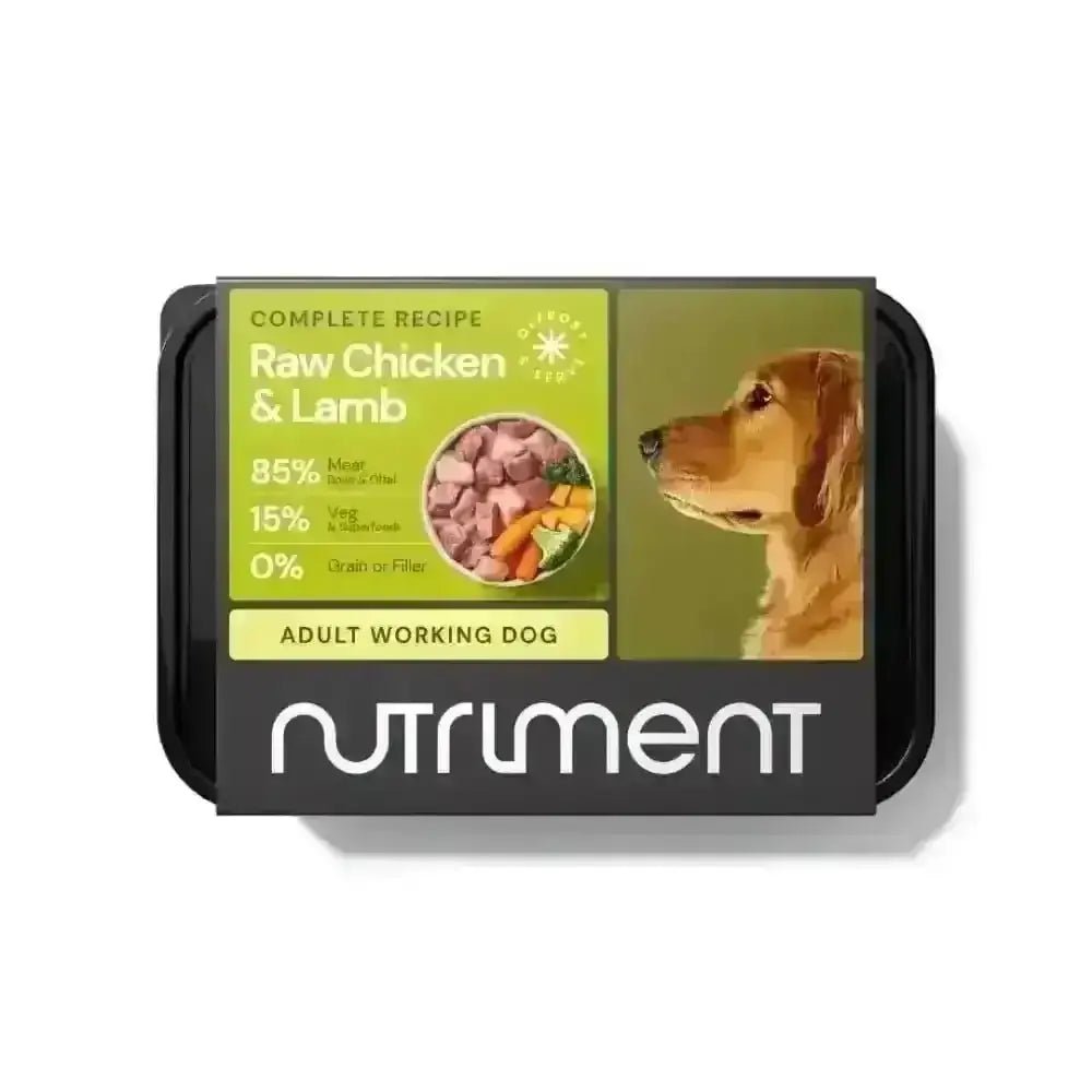 Nutriment Raw Chicken & Lamb 500g Tray: Nutritious Raw Feeding Blend