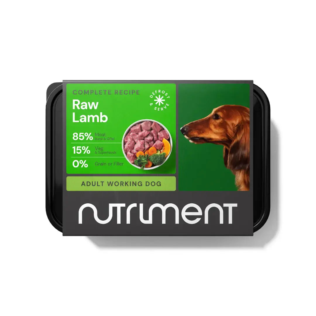 Nutriment Raw Lamb 500g - Natural Raw Dog Food