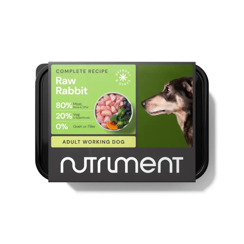 Nutriment Raw Rabbit 500g - Natural Raw Dog Food