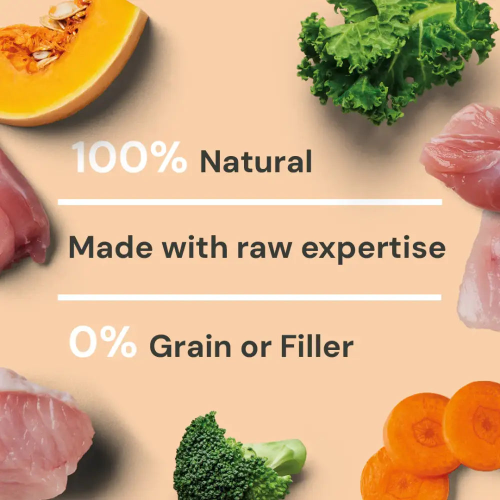 Nutriment Raw Rabbit & Turkey 500g - Natural Raw Dog Food