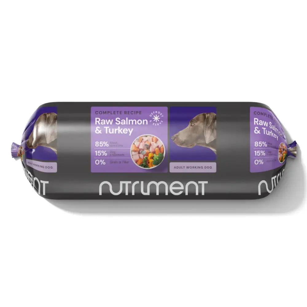 Nutriment Raw Salmon & Turkey 1.4kg - Natural Raw Dog Food
