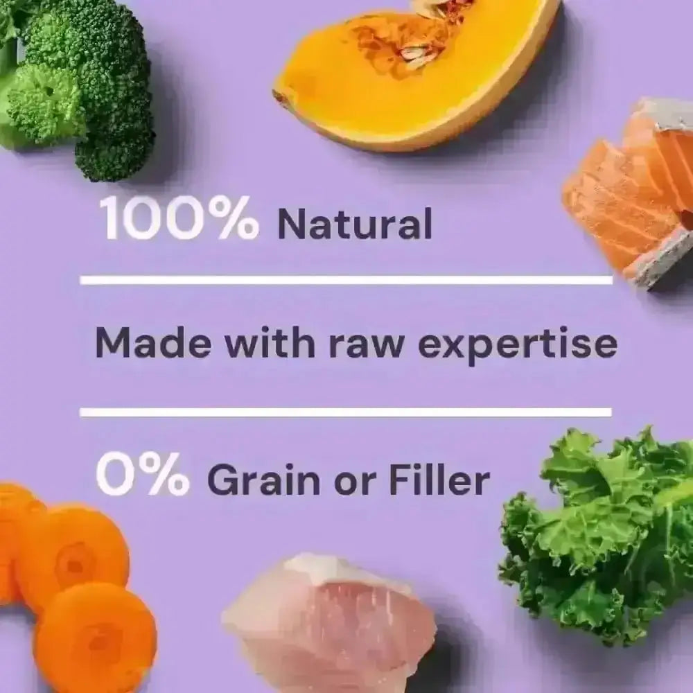 Nutriment Raw Salmon & Turkey 500g fillet with essential fatty acids for adult dog feeding
