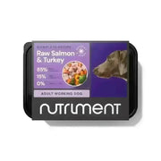 Nutriment Raw Salmon & Turkey 500g Tray for Adult Dog Feeding