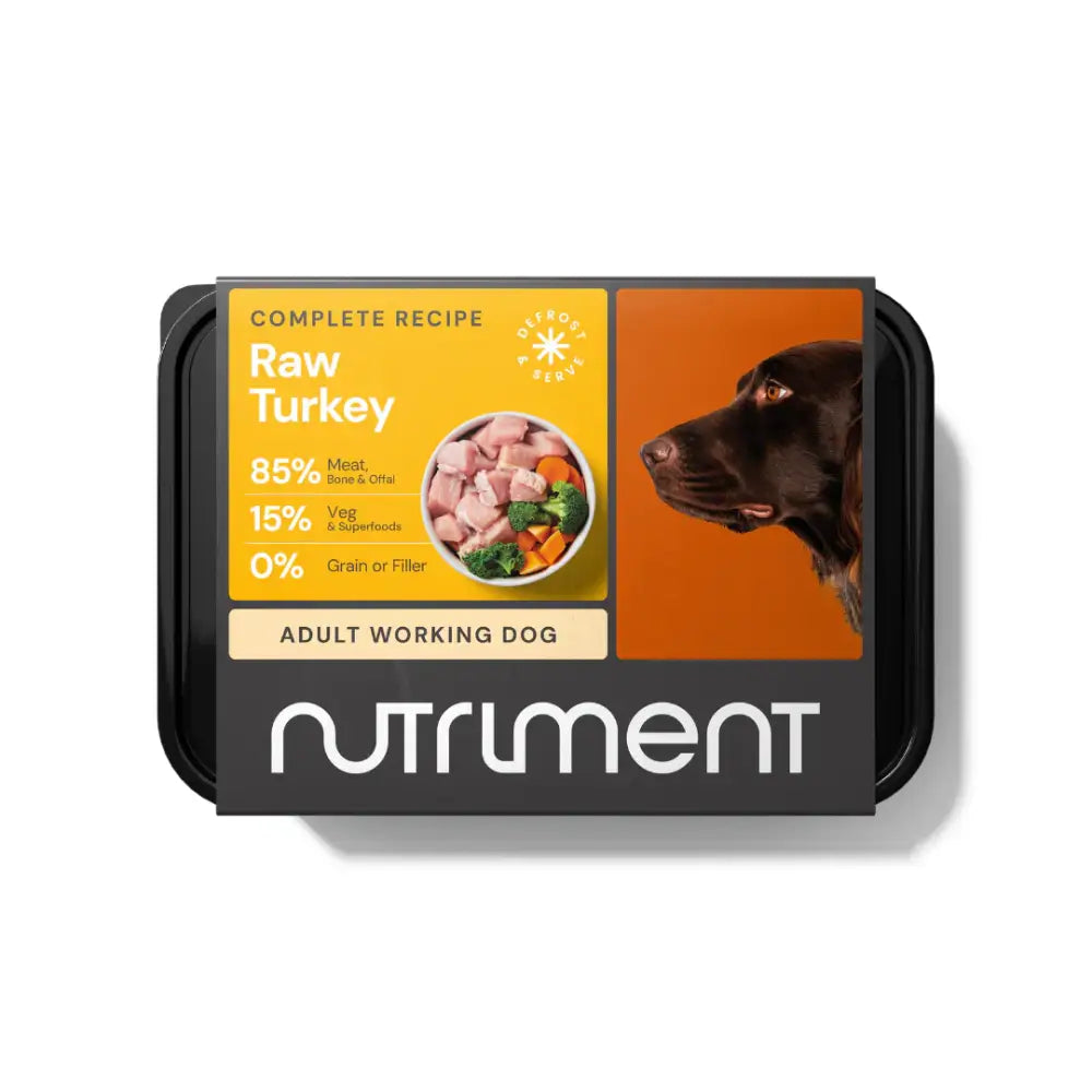 Nutriment Raw Turkey 500g - Natural Raw Dog Food