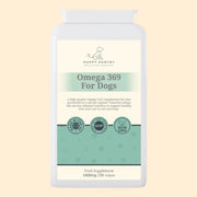 Omega 3-6-9 Softgels (120 Pack) Supports brain function skin health & a shiny coat - Omega 369