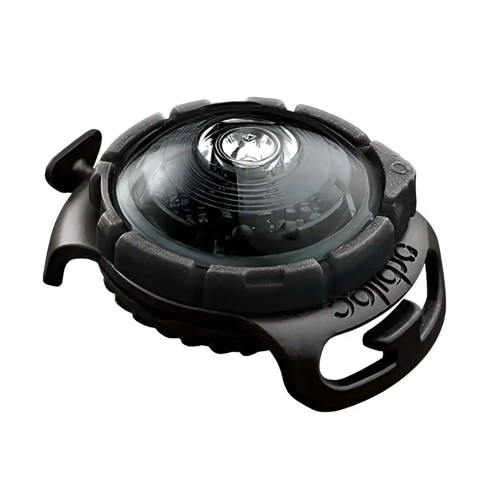 Orbiloc Dog Dual black plastic headlamp with adjustable strap