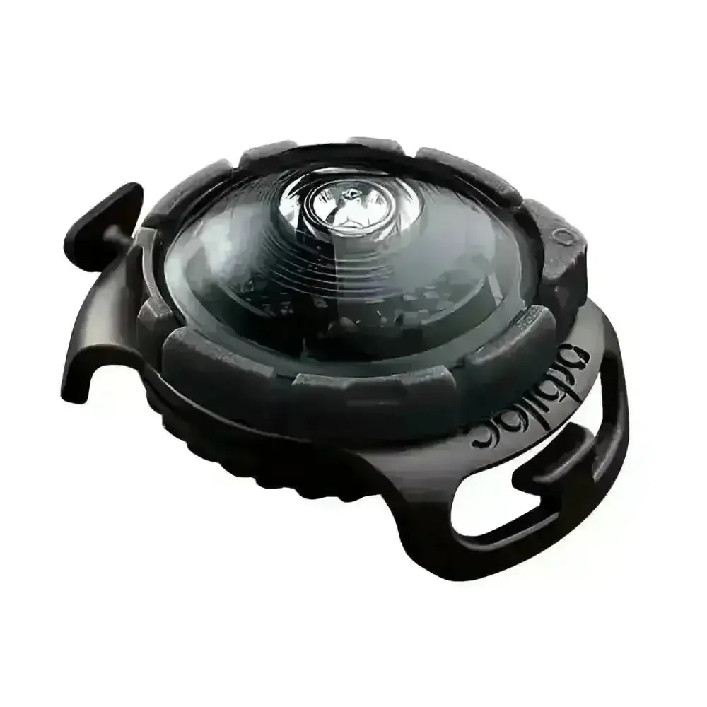 Orbiloc Dog Dual black plastic headlamp with adjustable strap