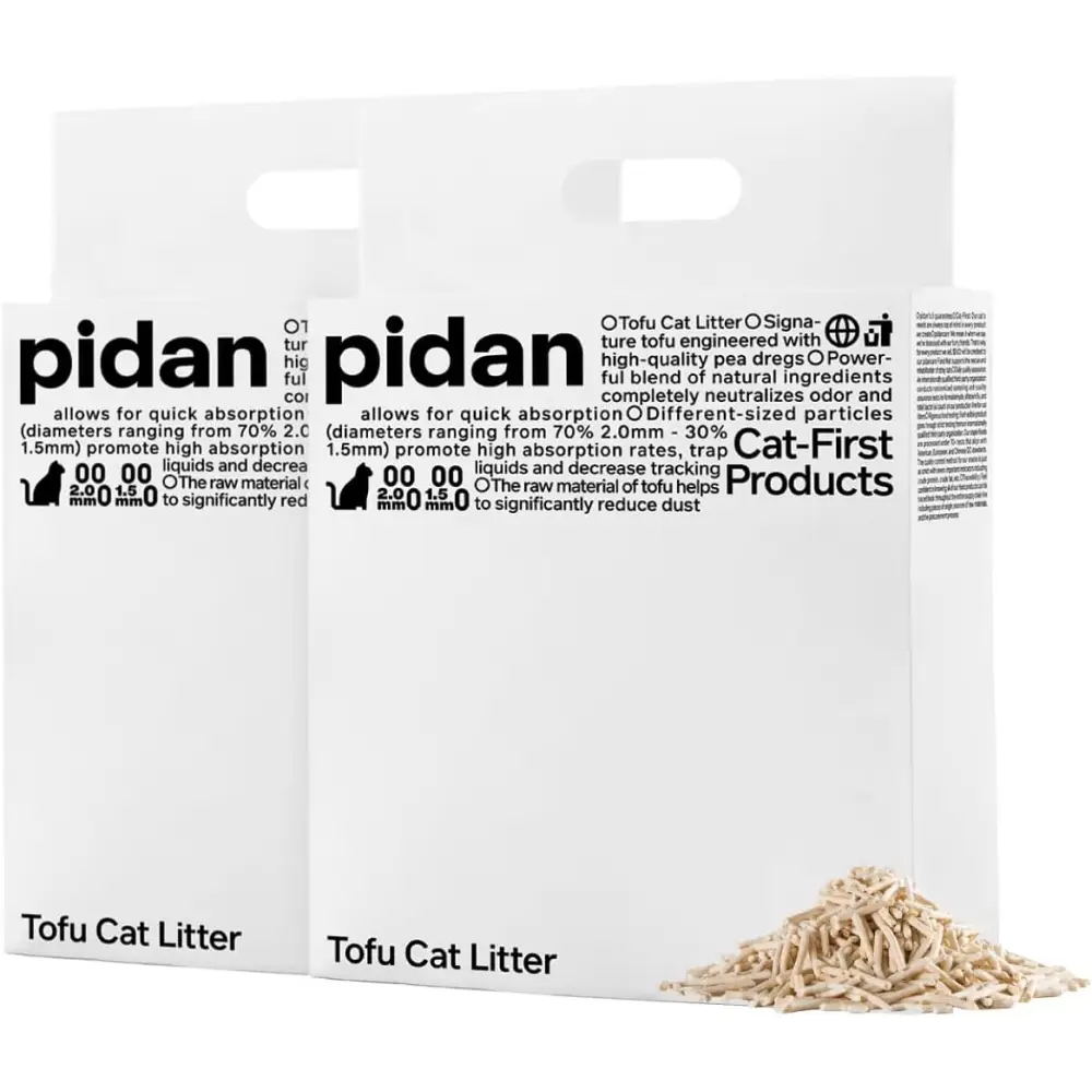 Organic Tofu Cat Litter - 2 bags (4.8kg) - Tofu Cat Litter