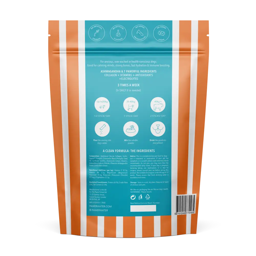 Pawer Water Calming (12 Sticks Pouch)