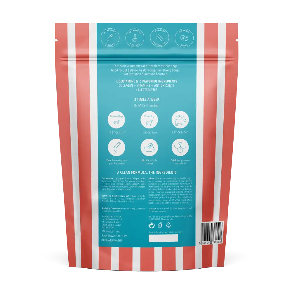 Pawer Water Gut Support (5-sticks Pouch)