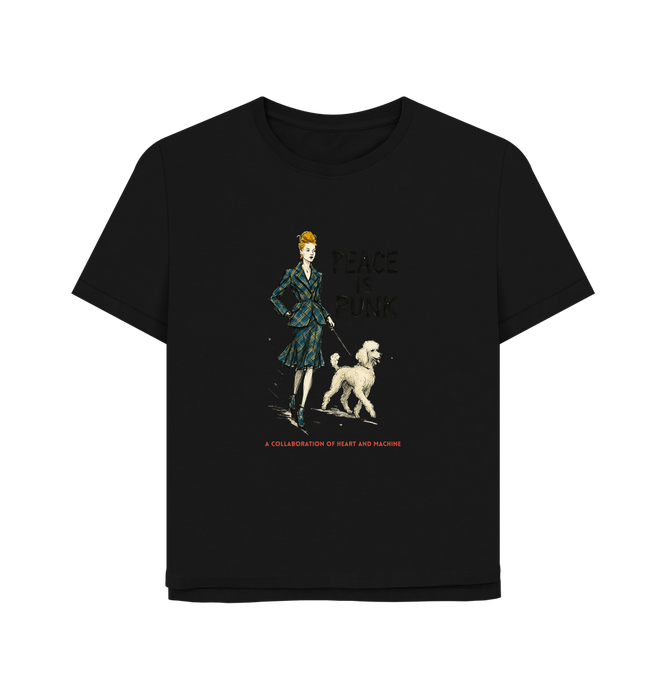Black Printed T-shirt