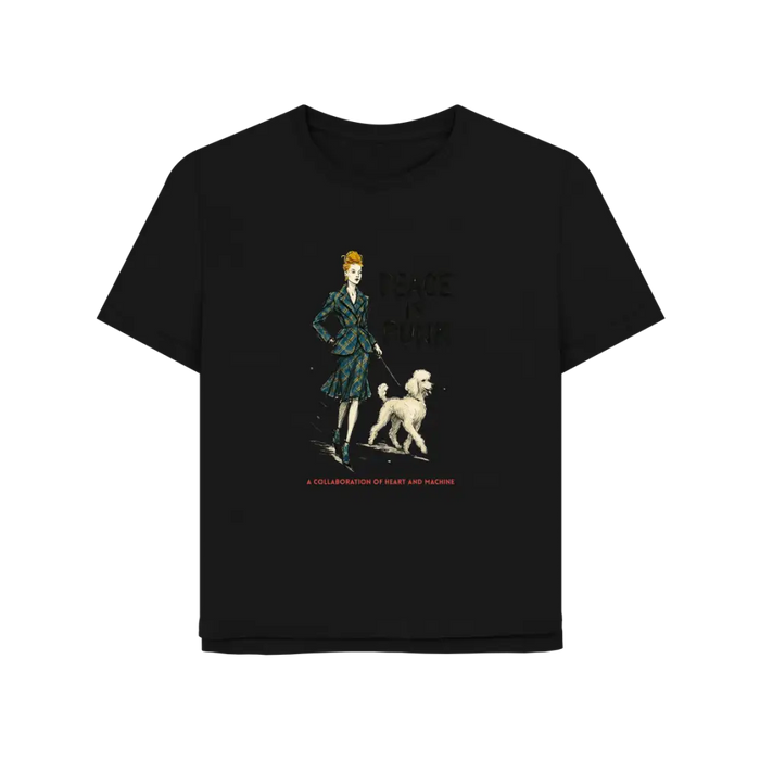 Black Printed T-shirt