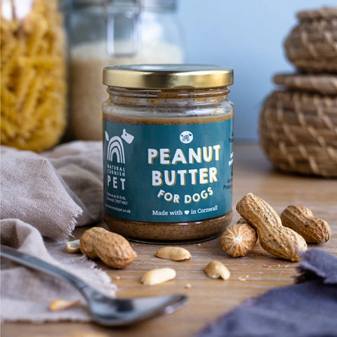Peanut butter for dogs - A grain free dog treat.