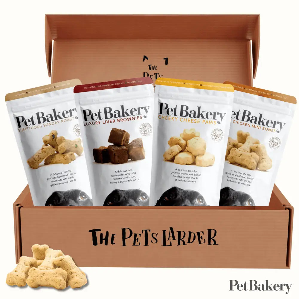 Paquets de friandises naturelles pour chiens 