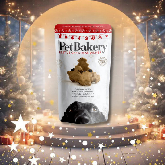 Pet Bakery Festive Christmas Dinner Dog Treats Pet Bakery