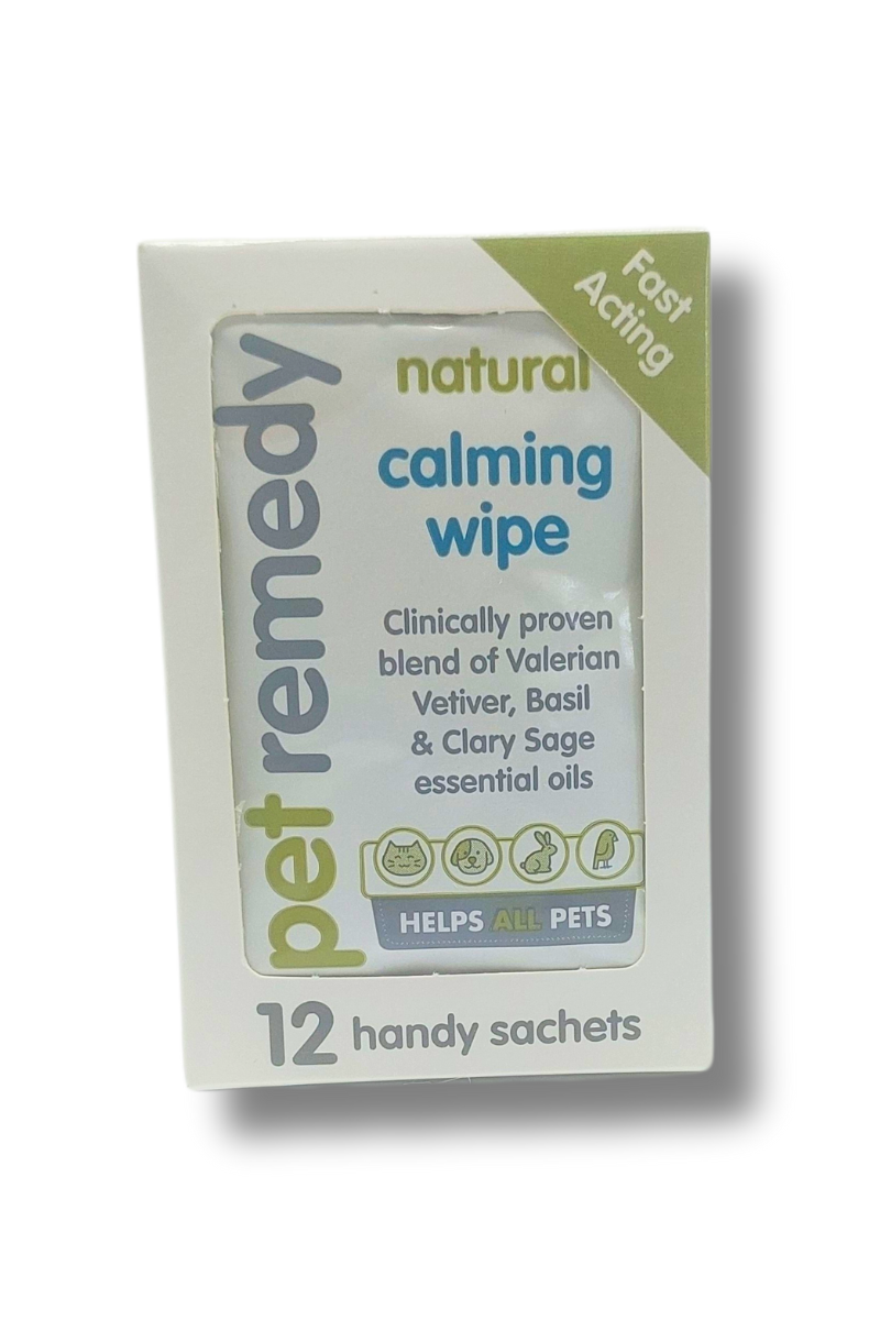 Pet Remedy Natural Calming Wipes | Natural anxiety aid