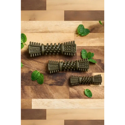 Petello Nobblys Tough Brush Mint 80g | Natural vegetable chews for dogs