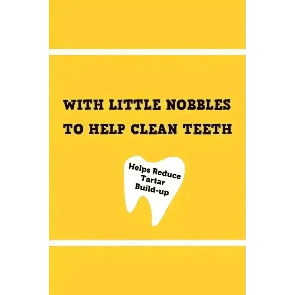 Petello Nobblys Tough Brush Mint: yellow toothbrush with white bristles and green accents
