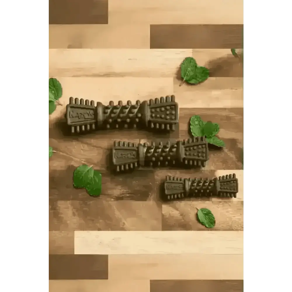 Petello Nobblys Tough Brush Mint 80g olive green ridged massage roller