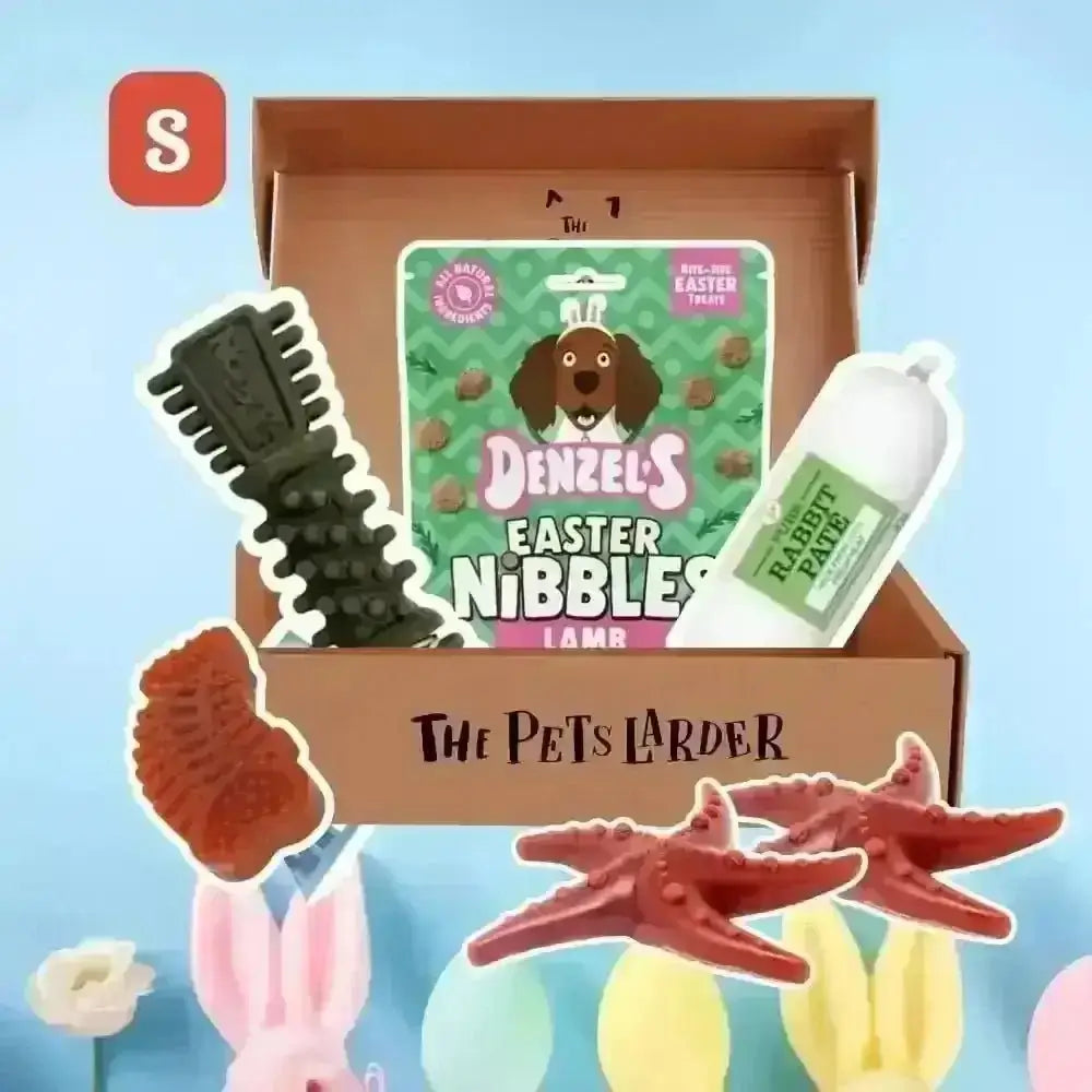 The Pets Larder - Monthly Treat Subscription Box for Dogs Small - Natural Treats | Pet Shop
